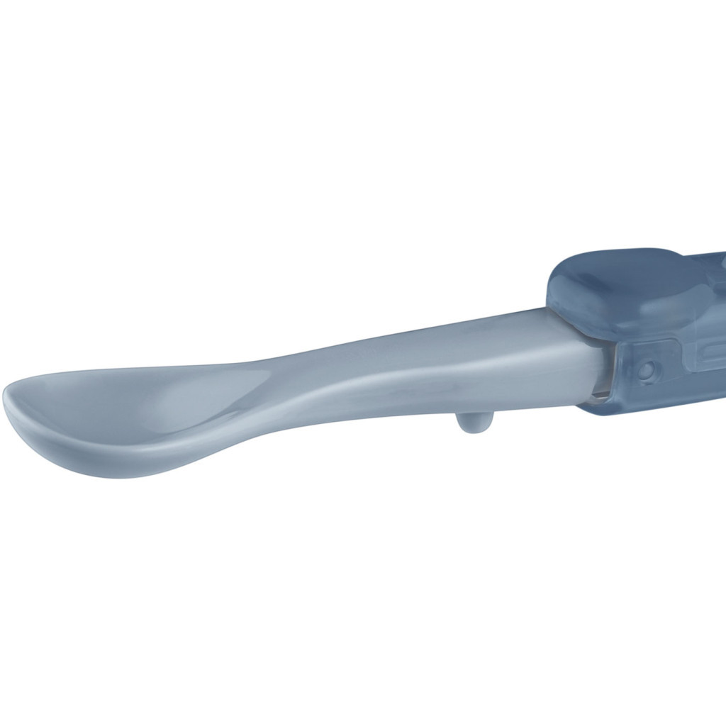 Набір дитячого посуду Canpol babies Kожечка cкладна дорожня - блакитна (56/611_blu) - picture 3