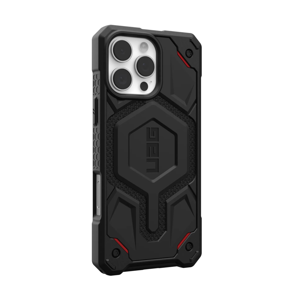 Чохол до мобільного телефона UAG iPhone 16 Pro Max Monarch Pro Magsafe Kevlar Black (114457113940) - зображення 2