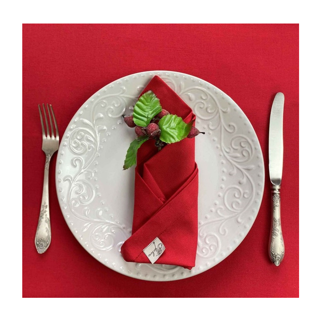 Серветка на стіл Прованс Червона 35х45 см (4823093429437) - зображення 2