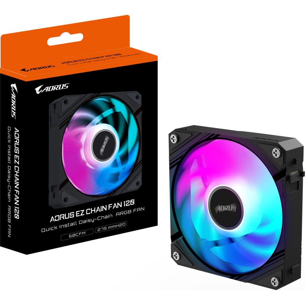 Кулер до корпусу GIGABYTE GP-ECFAN1201 - зображення 7