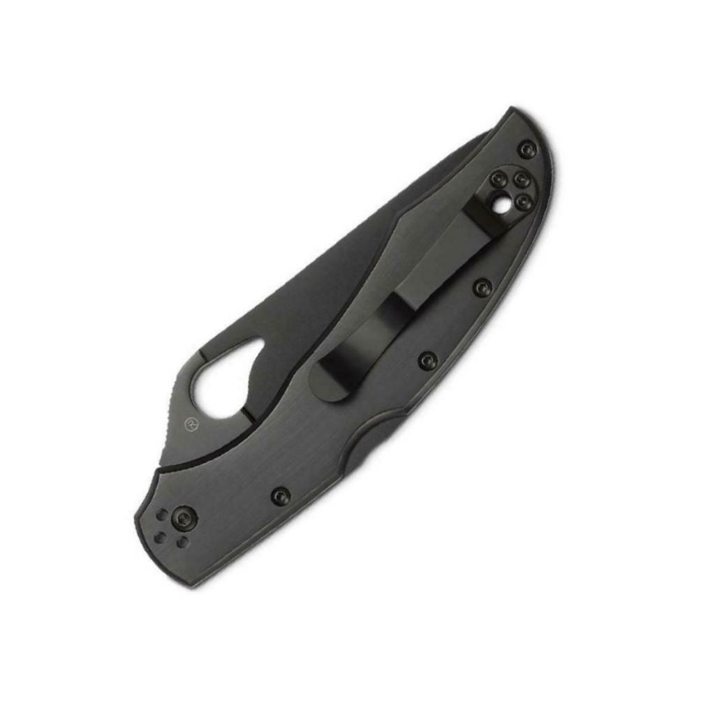 Ніж Spyderco Byrd Cara Cara 2 Black, полусеррейтор (BY03BKPS2) - зображення 3
