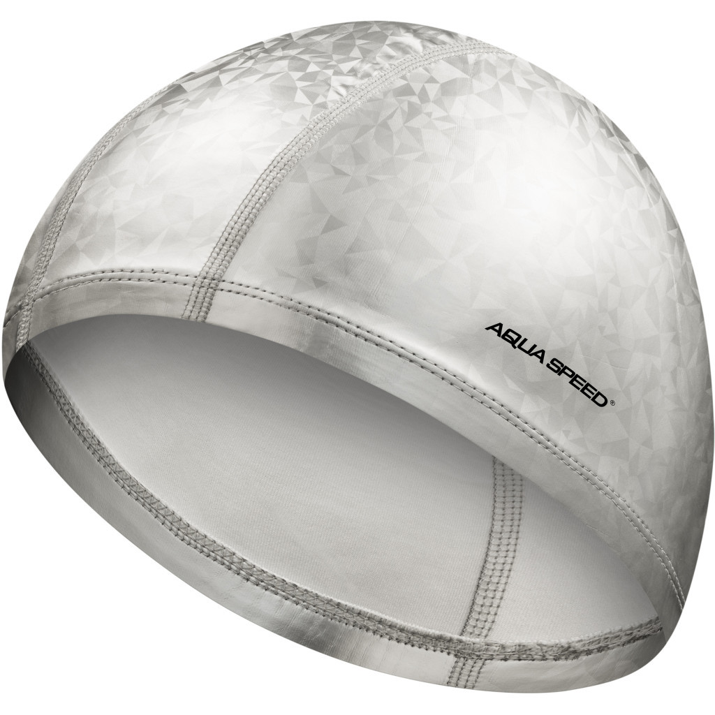 Шапка для плавання Aqua Speed Flux 7297 143-26 сріблястий Уні OSFM (5908217672971) - зображення 1
