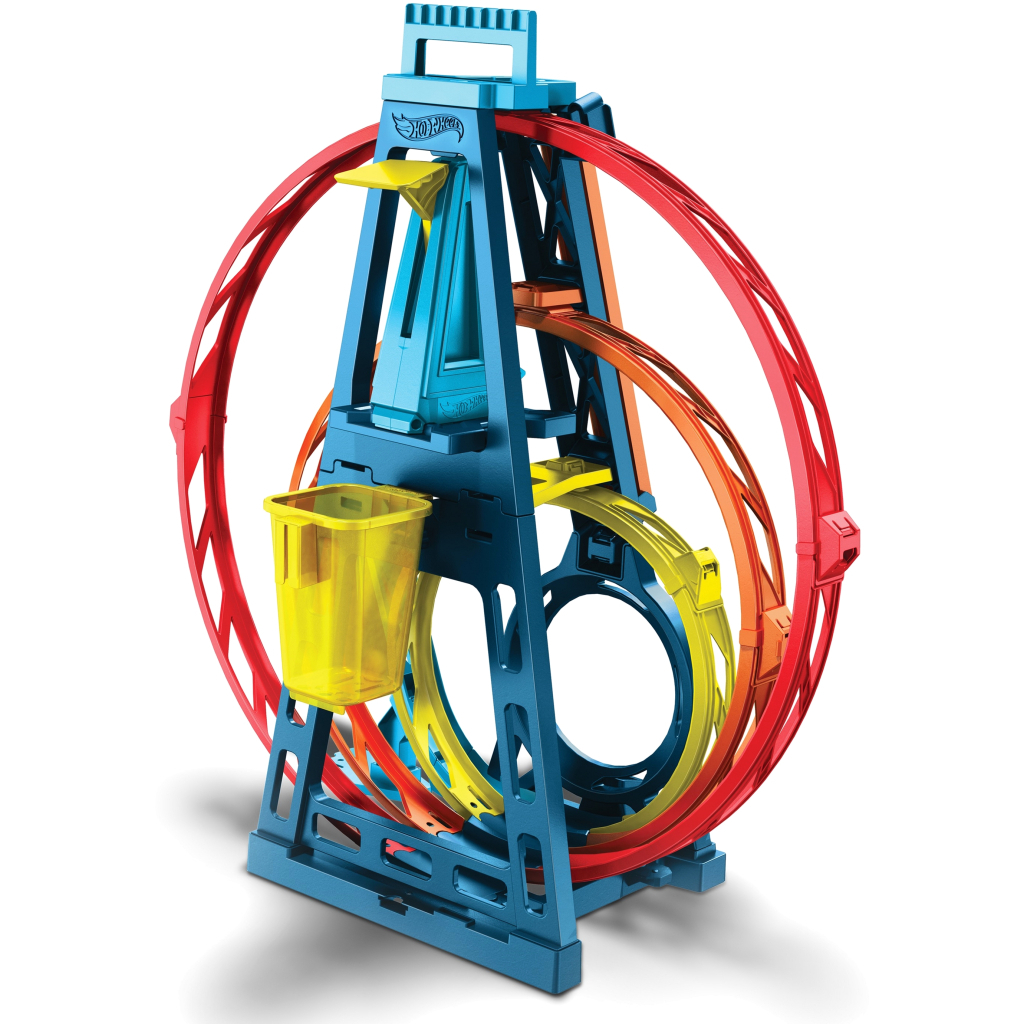 Автотрек Hot Wheels Потрійна петля (GLC96) - зображення 5