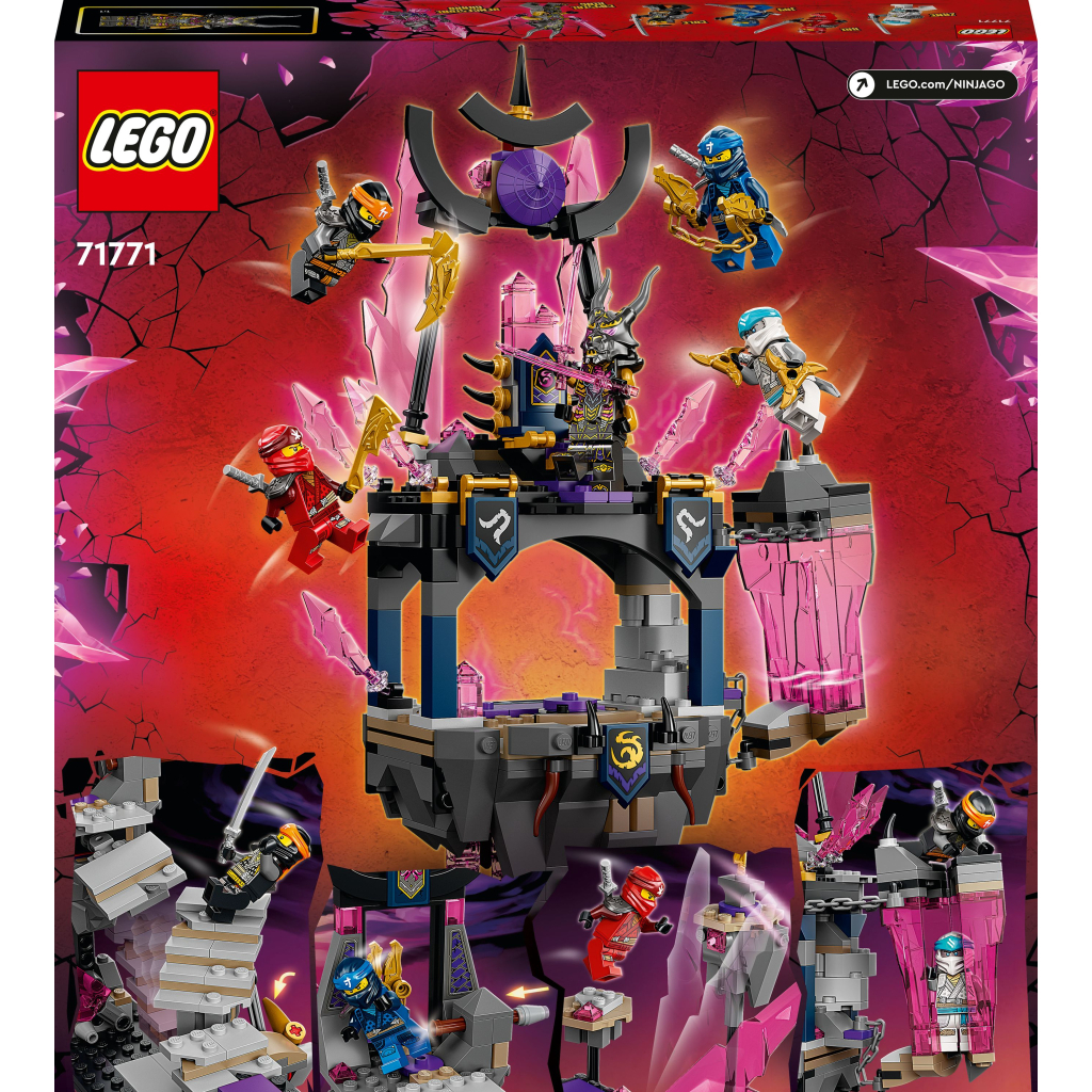 Конструктор LEGO Ninjago Храм Кришталевого короля 703 деталей (71771) - зображення 10