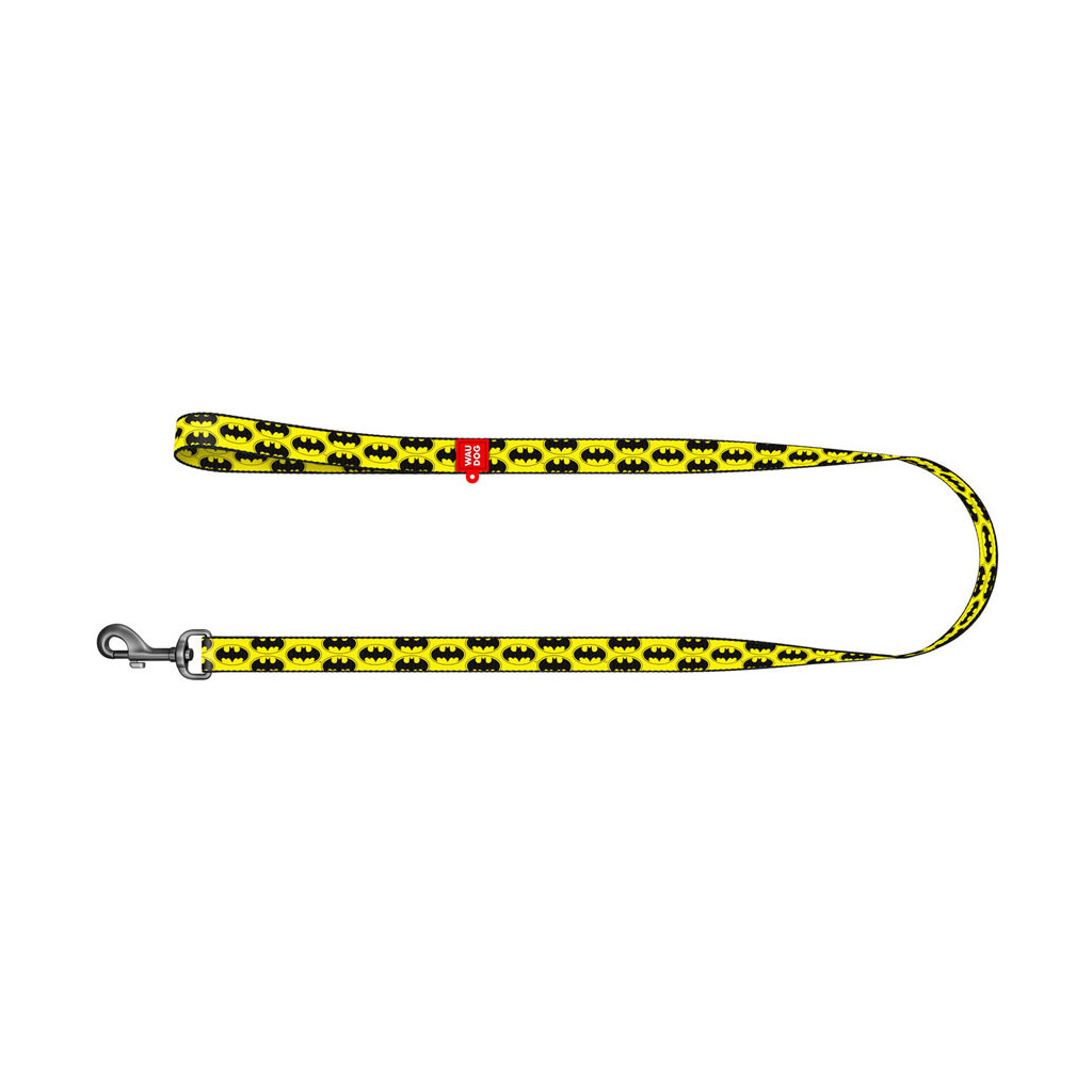 Повідець для собак WAUDOG Nylon "Бетмен Лого" L 25 мм х 122 см (0125-2001) - зображення 2