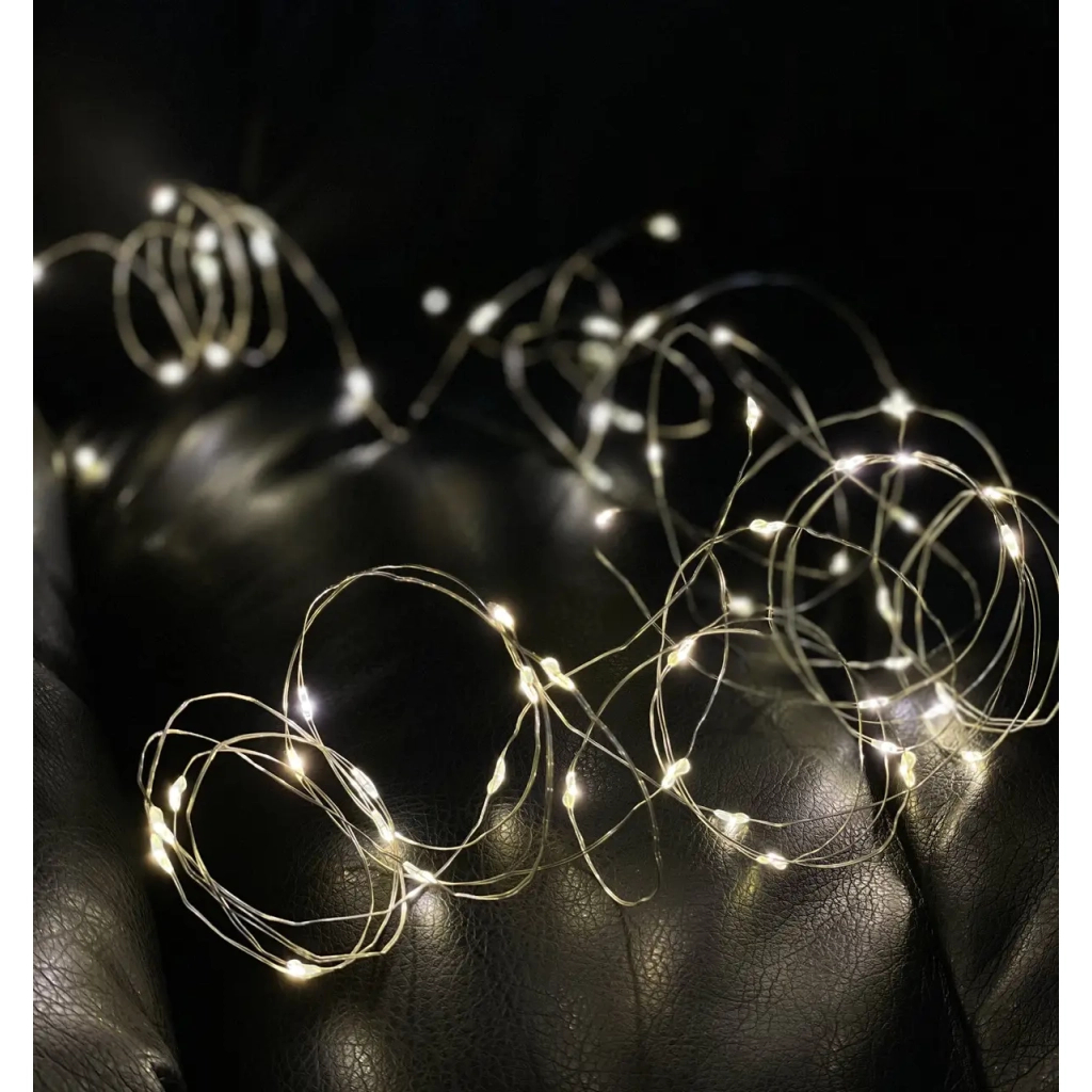 Гірлянда Chomik Гірлянда-струна 6,2 м, 60 LED теплий білий, 3АА батар., ІР44 (5900779802650) - зображення 6