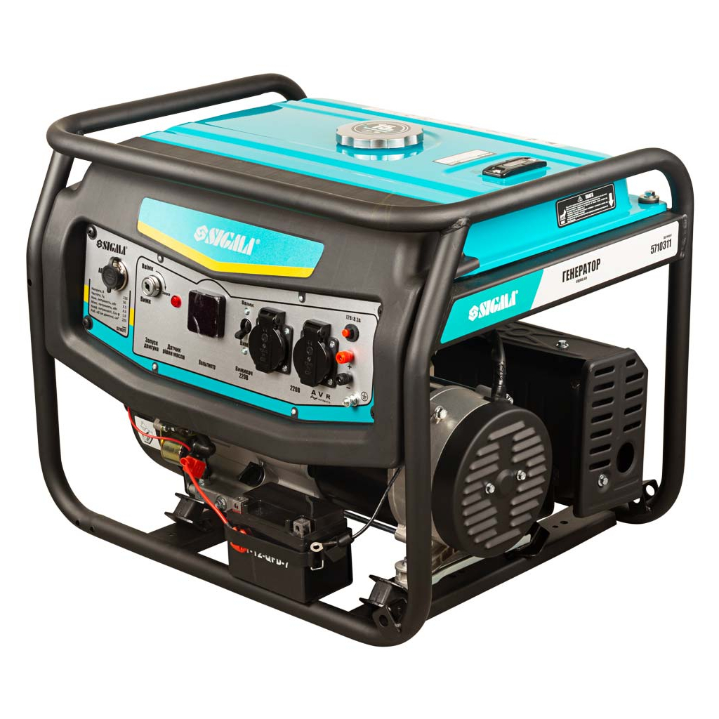 Генератор Sigma 3.5/4.0kW с выводом под АВР(ATS) (5710311) - зображення 3