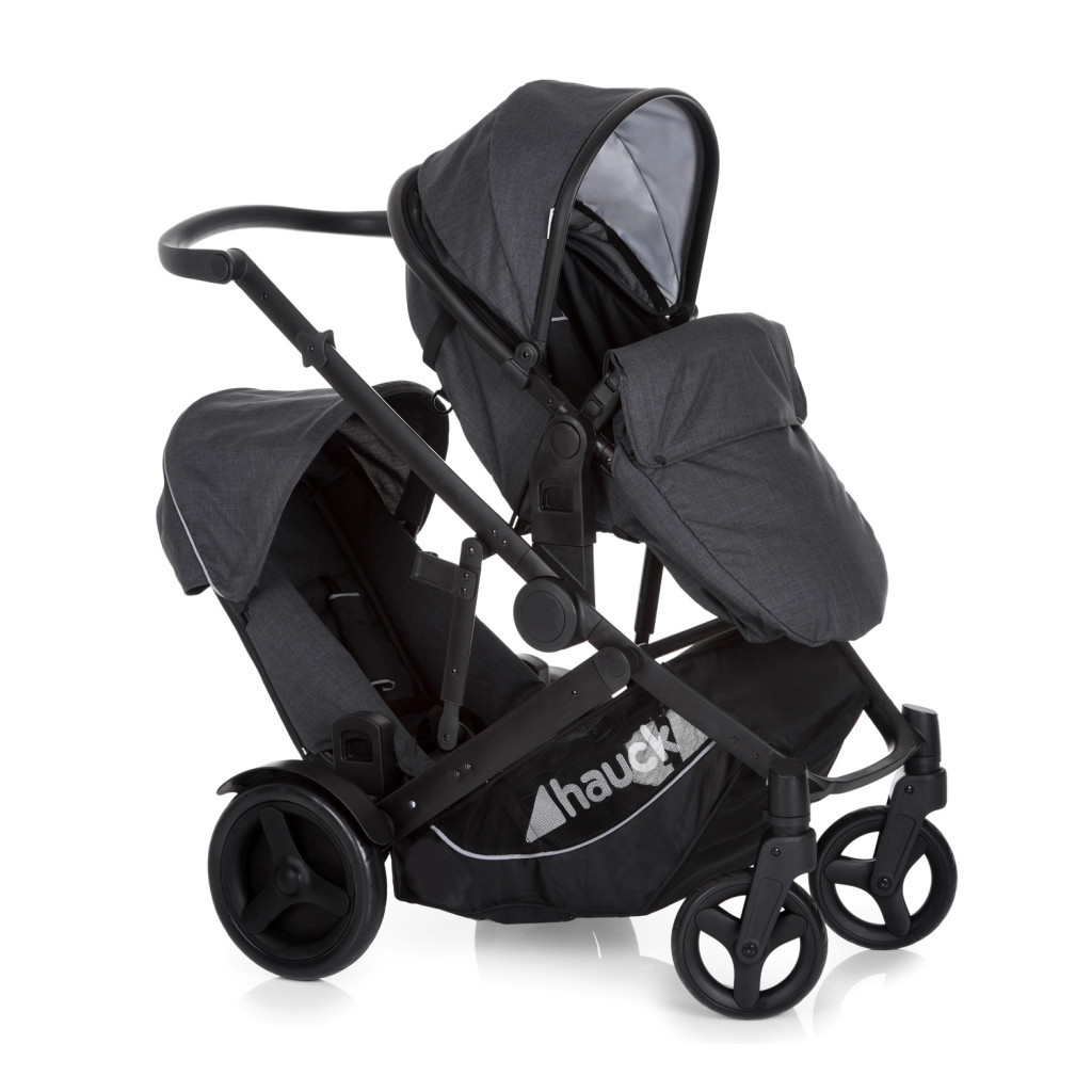 Коляска Hauck Duett 3 Melange charcoal (50012-5) - зображення 2