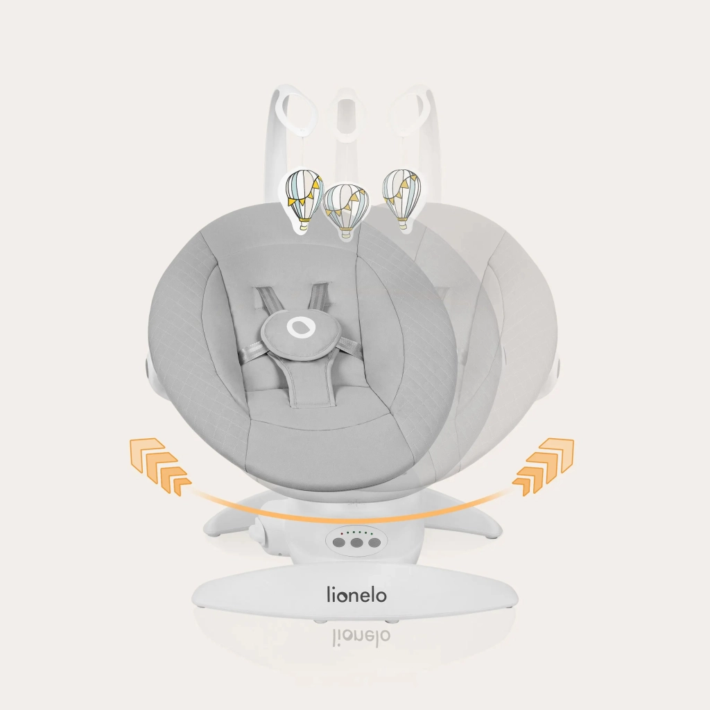 Крісло-гойдалка Lionelo Iris Grey concrete (LO-IRIS GREY CONCRETE) - зображення 9