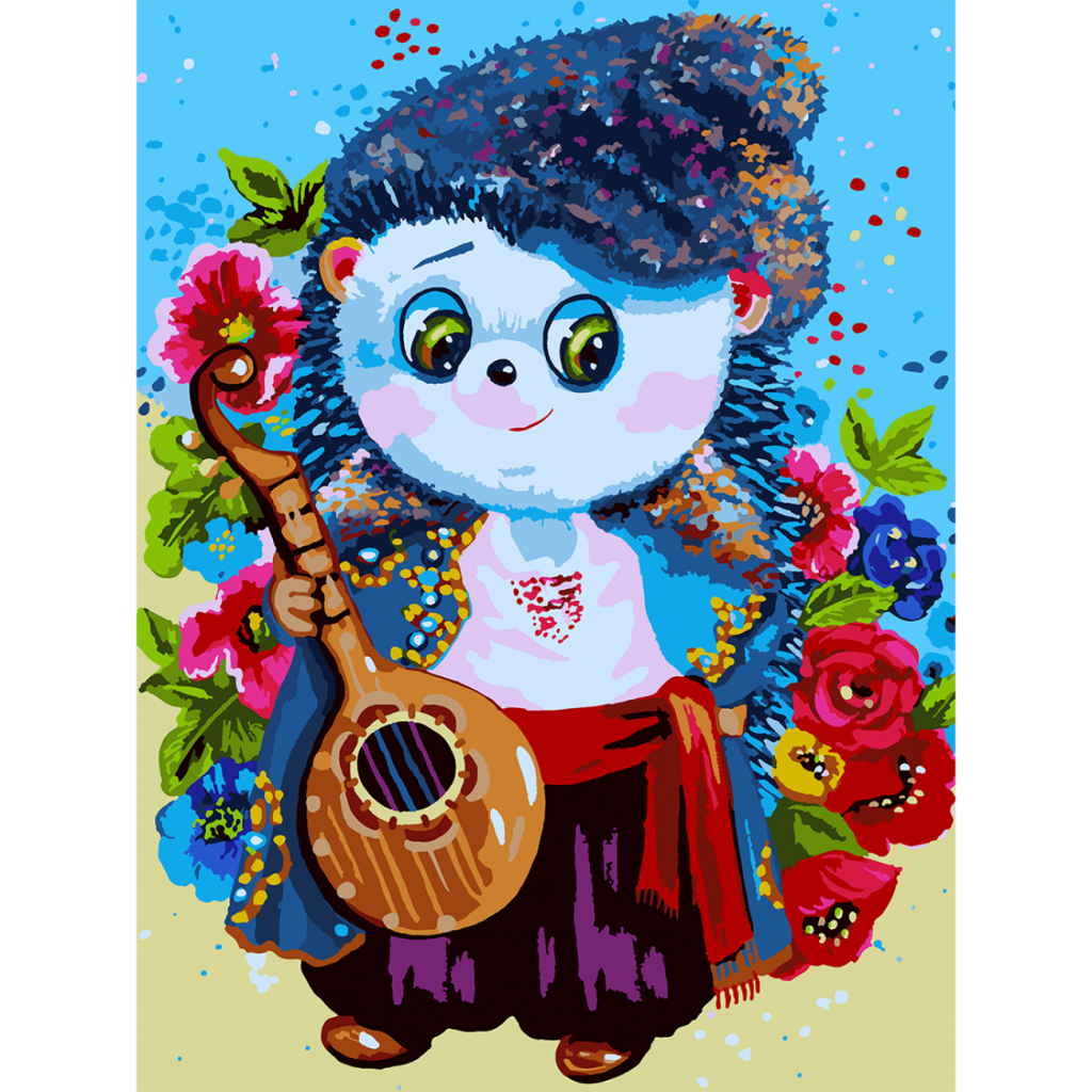 Картина по номерам Santi Пан Їжачок 30*40 см (954410) - зображення 1