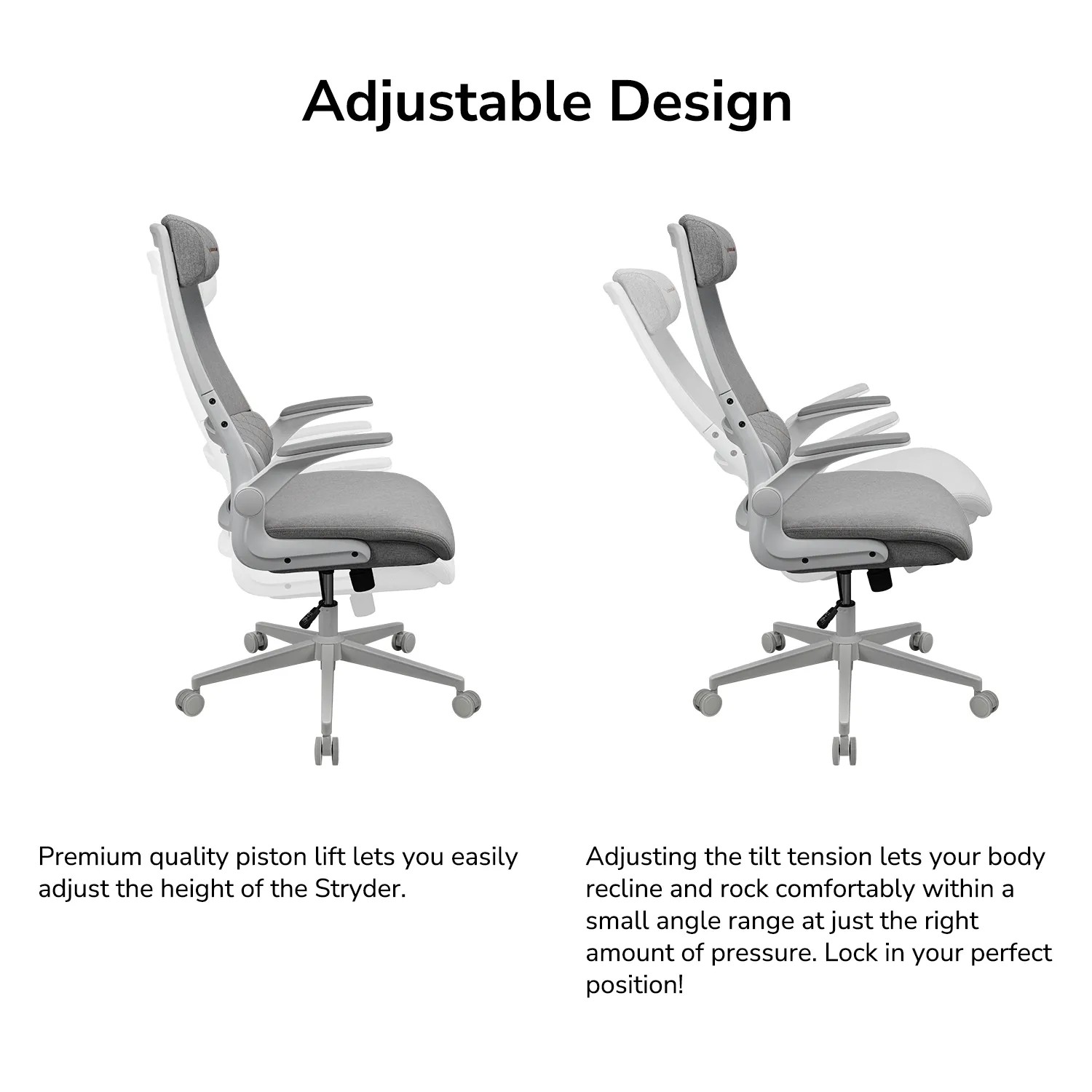 Крісло для геймерів Cougar Stryder White - зображення 17