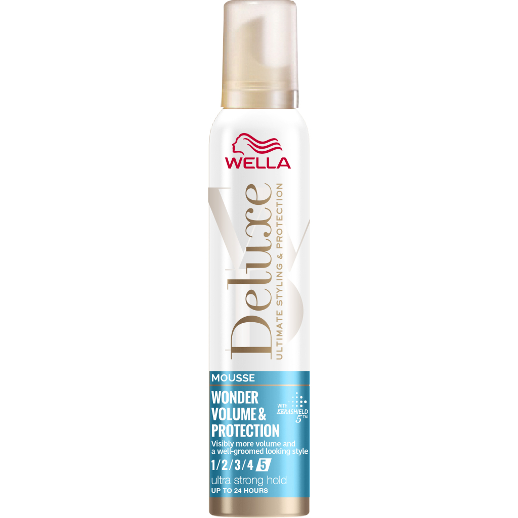 Мус для волосся Wella Deluxe Неймовірний об'єм та захист 200 мл (3614229701524) - зображення 1