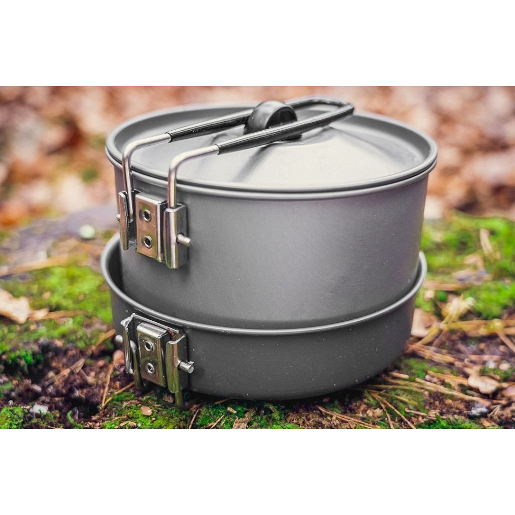 Набір туристичного посуду Neo Tools 3в1 LFGB 0.616кг (63-145) - зображення 2