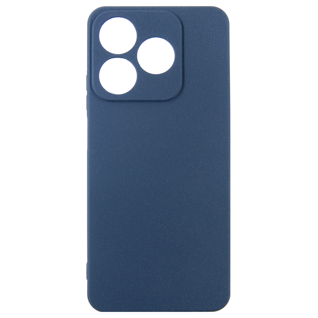 Чохол до мобільного телефона Dengos Realme C63 Carbon + glass Blue (DG-KM-104) - зображення 2