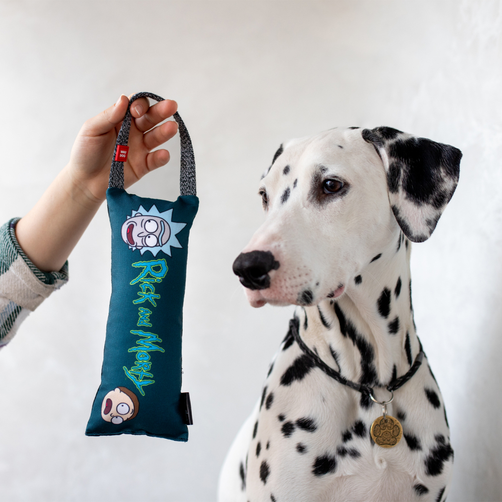 Іграшка для собак WAUDOG Fun "Рік і Морті 1" з пищалкою S (629-0280) - зображення 5