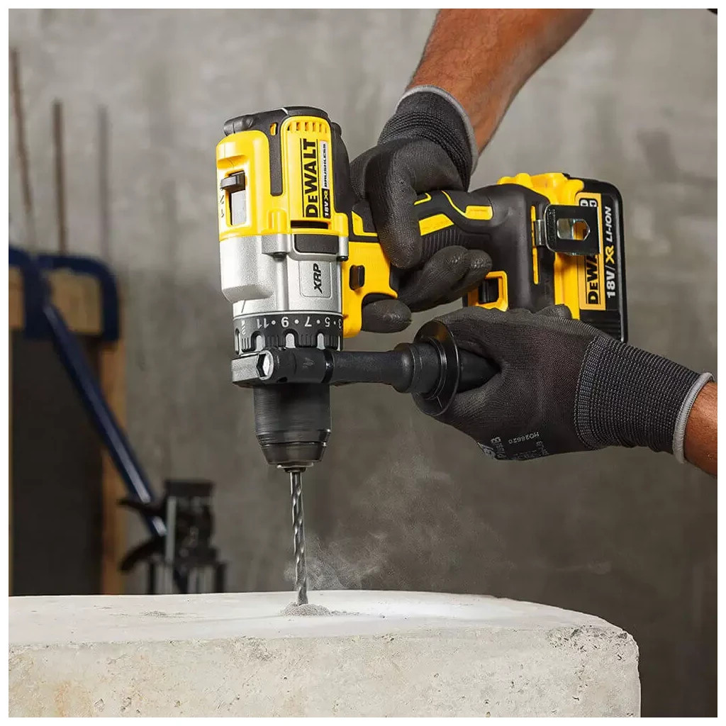 Шуруповерт DeWALT XR Li-Ion 18 В, 95 Нм, кейс + АКБ (DCD991NT+DCB187) - зображення 11