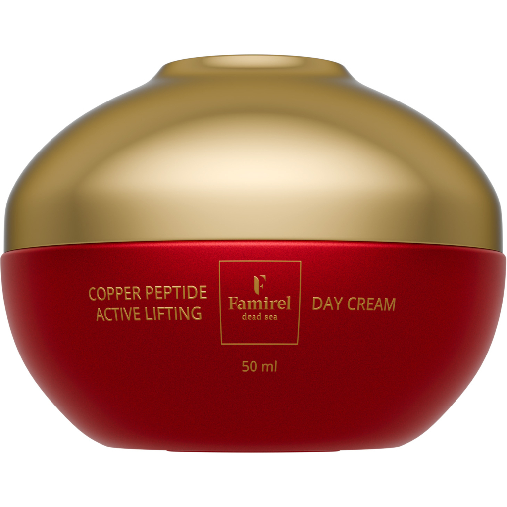 Крем для обличчя Famirel Copper Peptide Day Cream Денний Ліфтинг-актив з пептидами міді 50 мл (7290114085243) - зображення 1