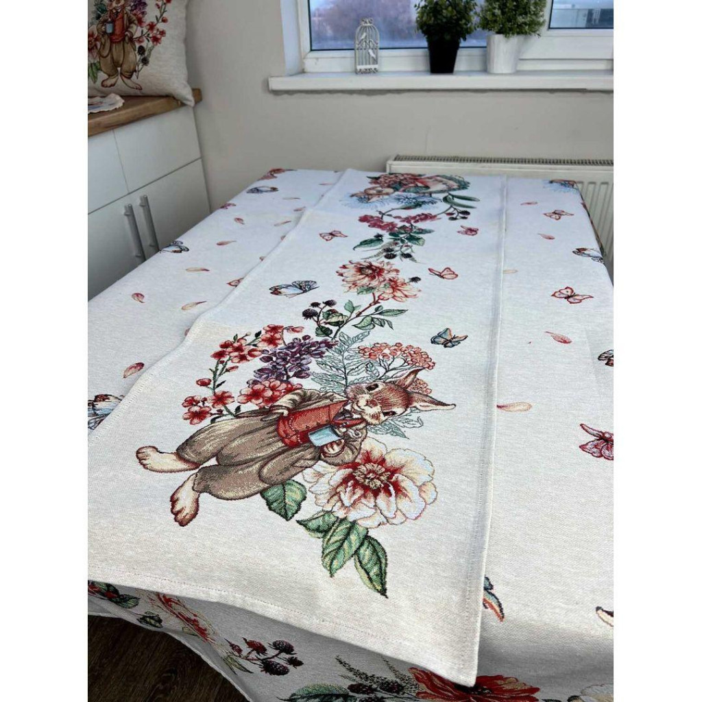 Скатертина Прованс гобеленова Затишок 130х140 см (026004) - зображення 8