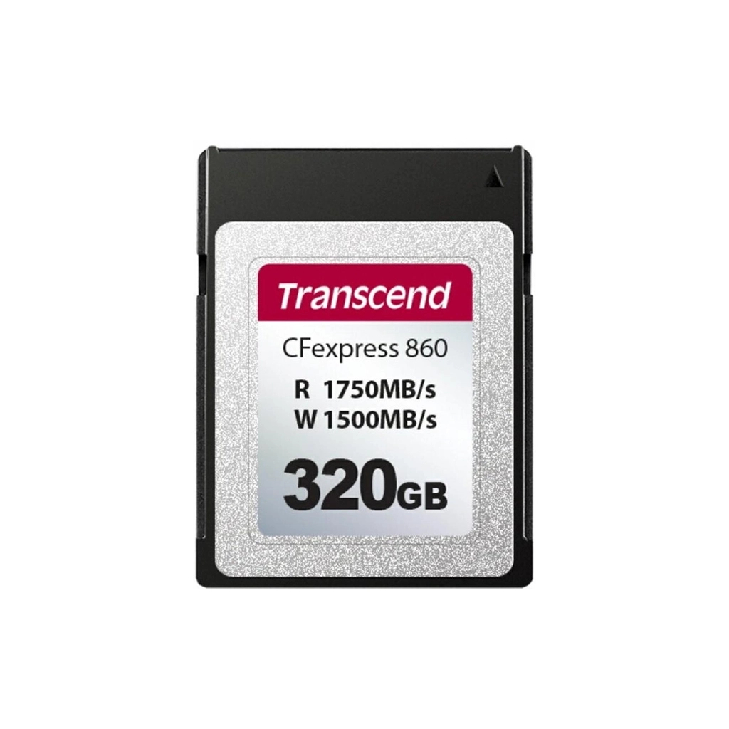 Карта пам'яті Transcend 320GB CFExpress Gen3x2 (TS320GCFE860) - зображення 1