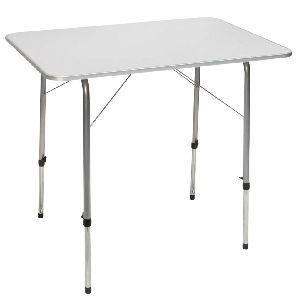 Туристичний стіл Bo-Camp Adjustable Height 80x60 cm Grey (1405505) - зображення 1