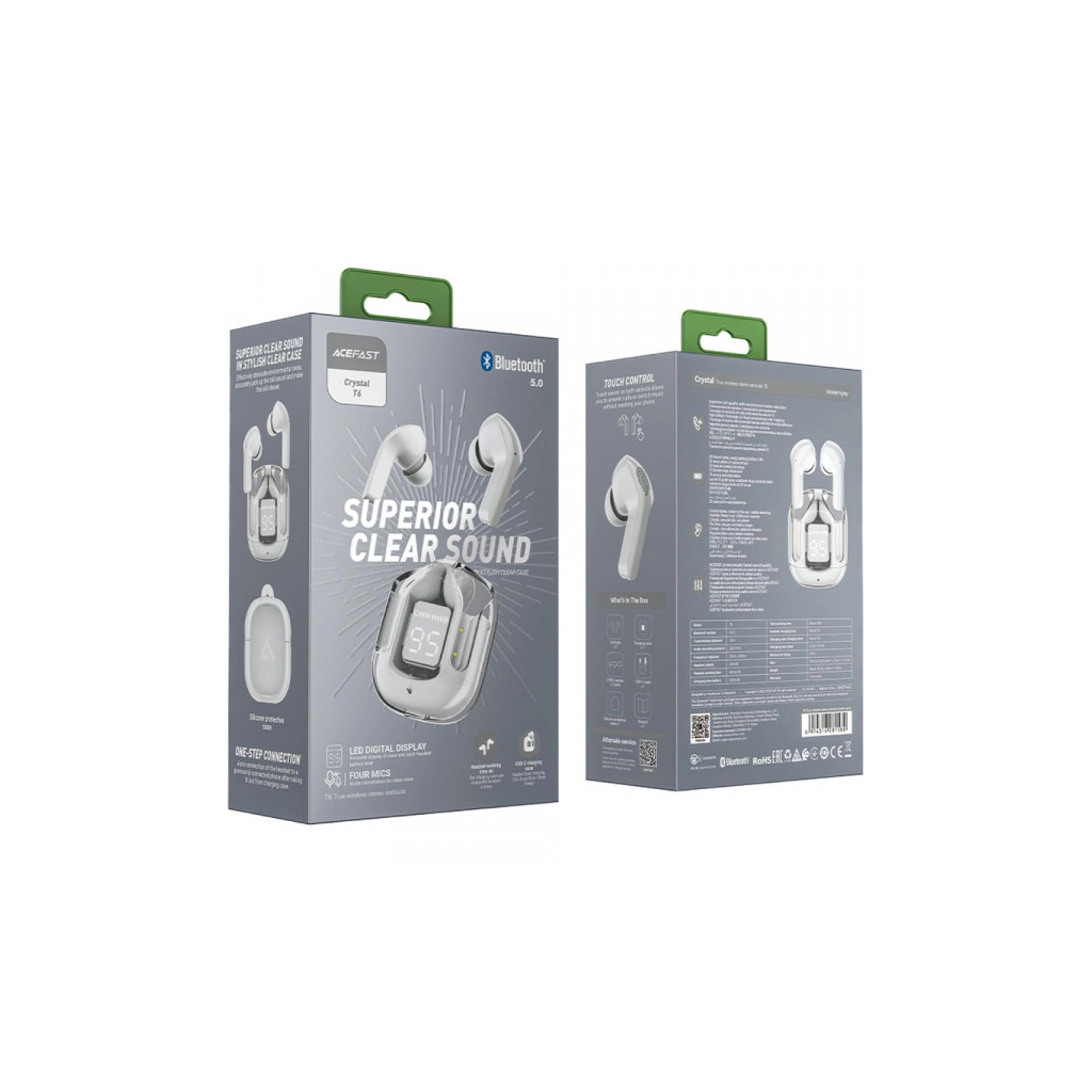 Навушники Acefast T6 Modern Grey (6974316281580) - зображення 6