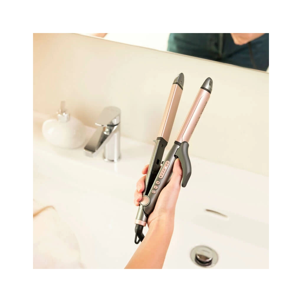 Вирівнювач для волосся Cecotec Bamba RitualCare 1000 Ceramic 2in1 (CCTC-04296) - зображення 4