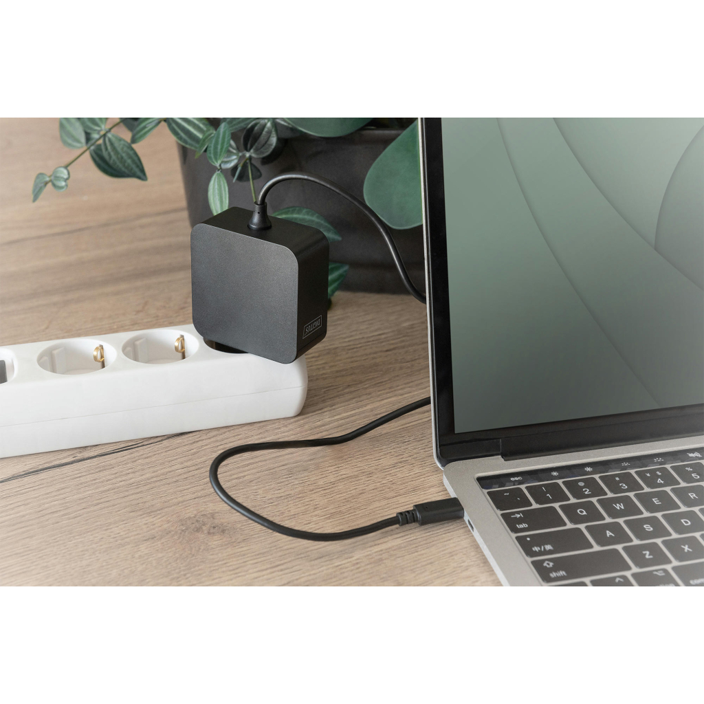 Блок живлення до ноутбуку Digitus 65W USB-C (DA-10071) - зображення 8