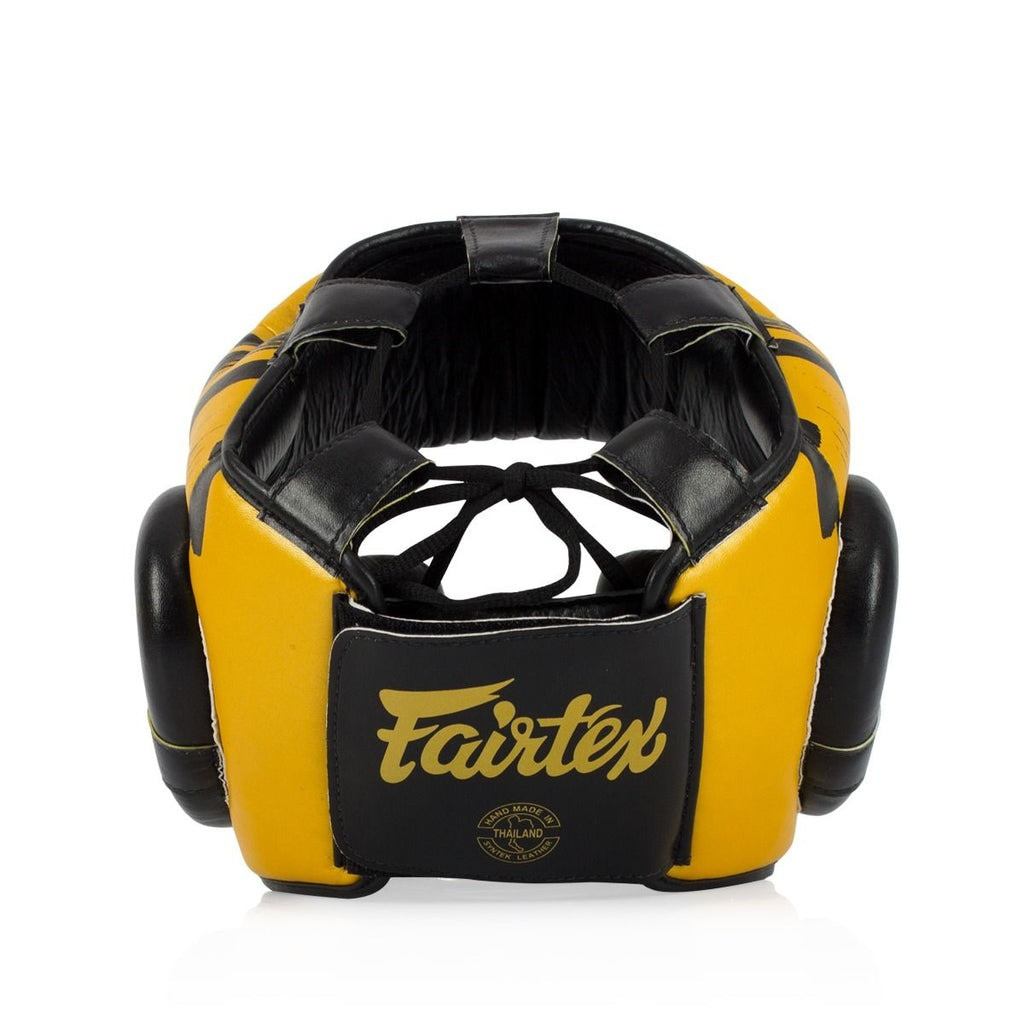 Боксерський шолом Fairtex HG16 Gold L (HG16_L_Gold) - зображення 4
