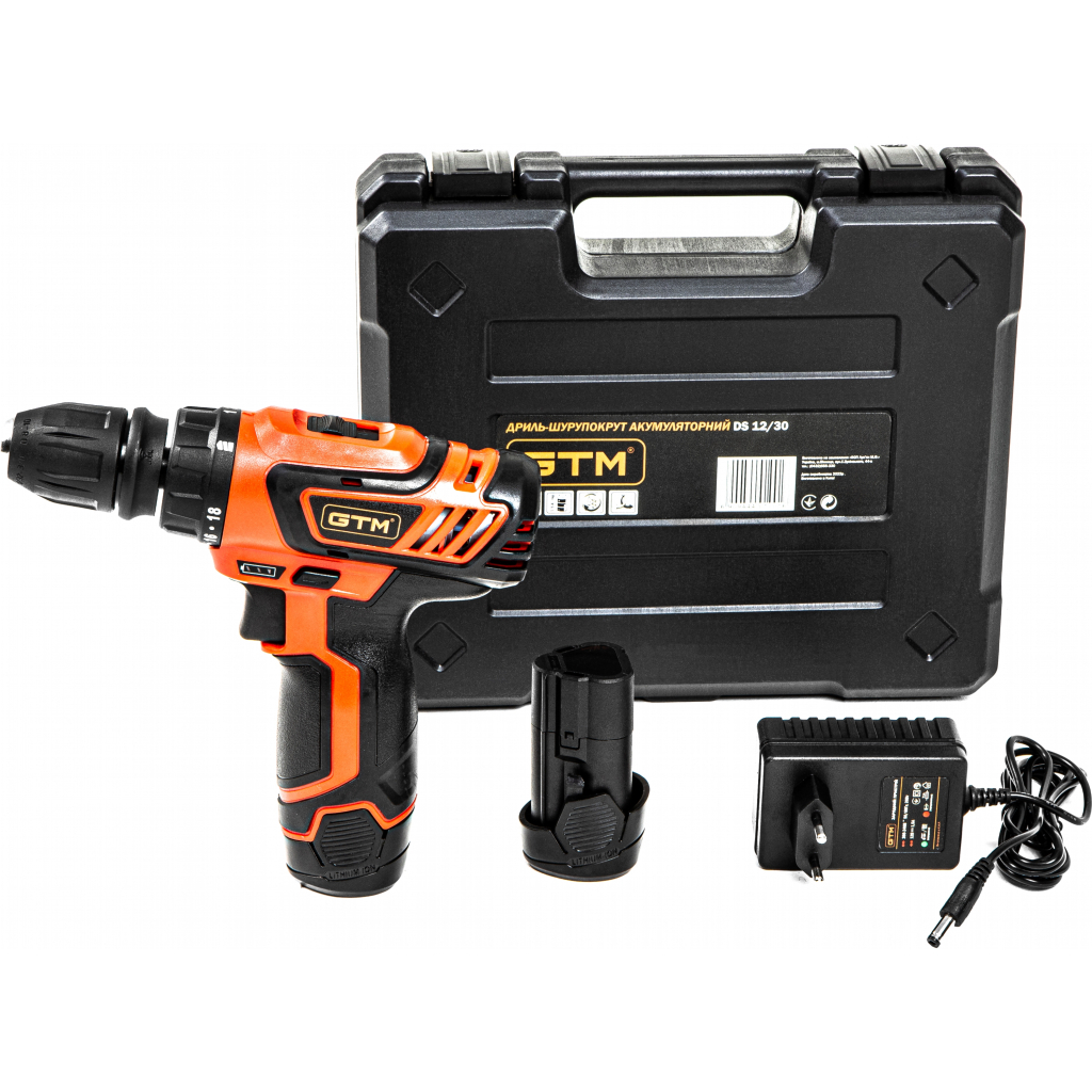 Шуруповерт GTM DS12/30 - зображення 4