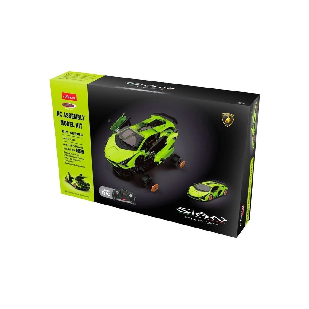 Радіокерована іграшка Rastar Lamborghini Sian конструктор 1:18 (97400) - зображення 10