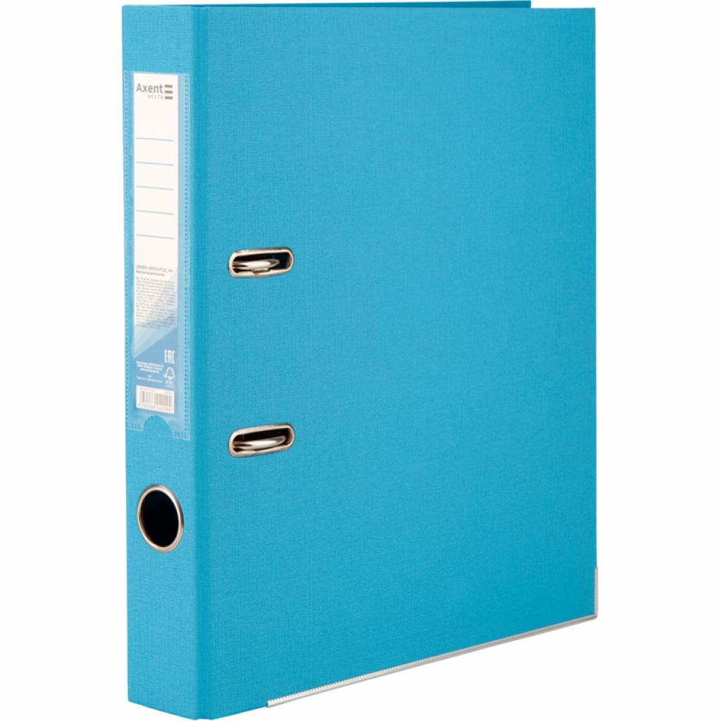 Папка - реєстратор Delta by Axent A4 double-sided PP 5 cм , assembled light blue (D1711-29C) - изображение 1