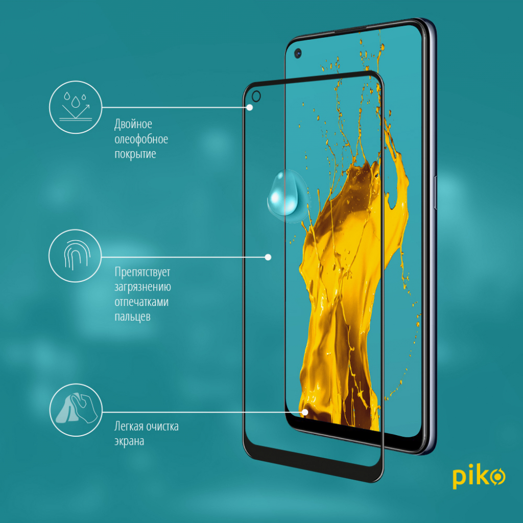 Скло захисне Piko Full Glue Oppo A74 (1283126512735) - зображення 4