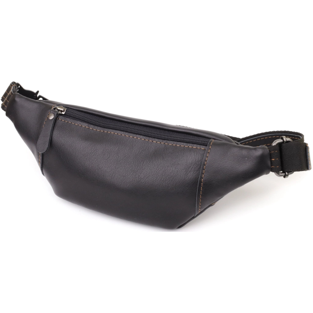 Сумка Shvigel З натуральної шкіри Чорна (23125) - зображення 2