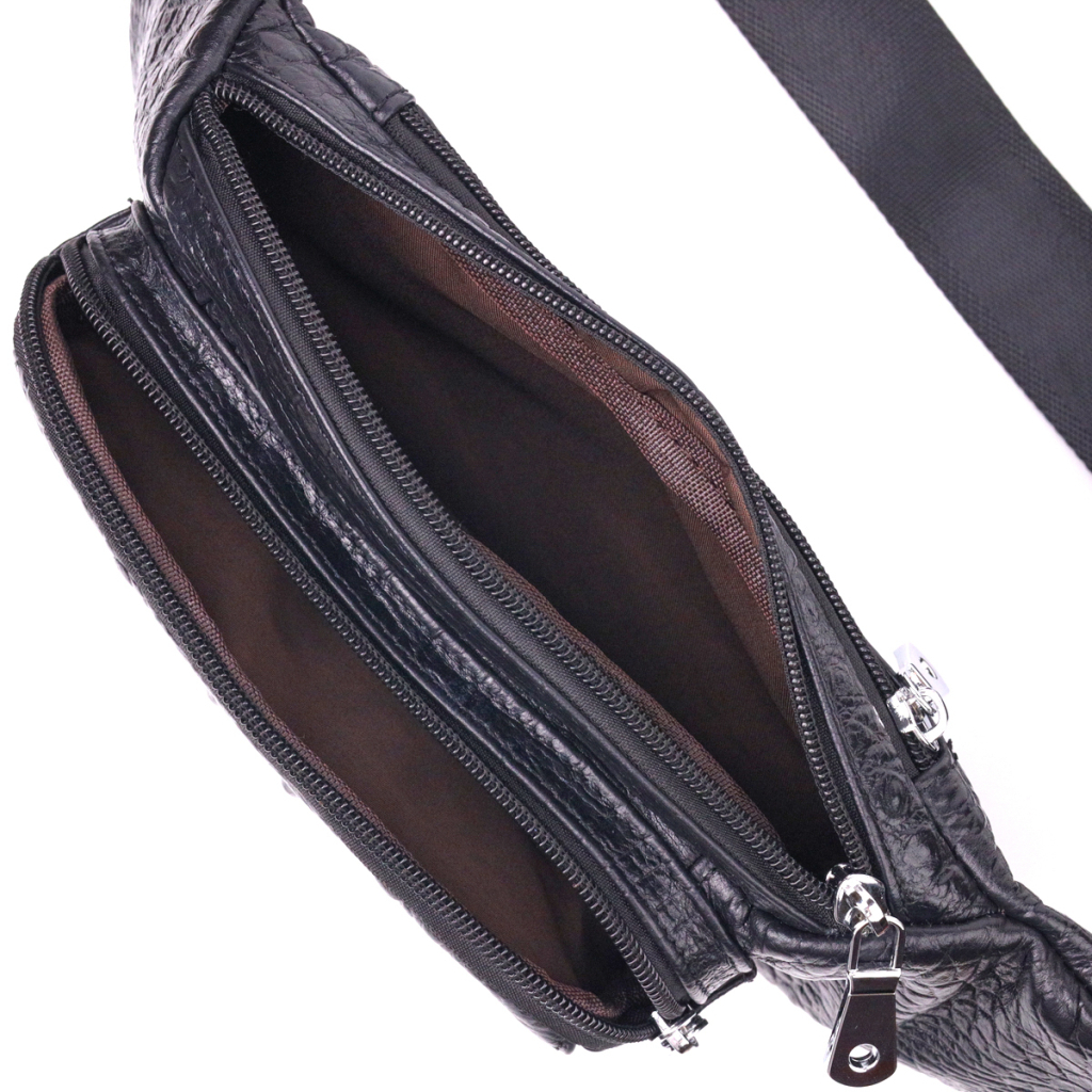 Сумка Vintage З натуральної шкіри Чорна (21297) - зображення 5