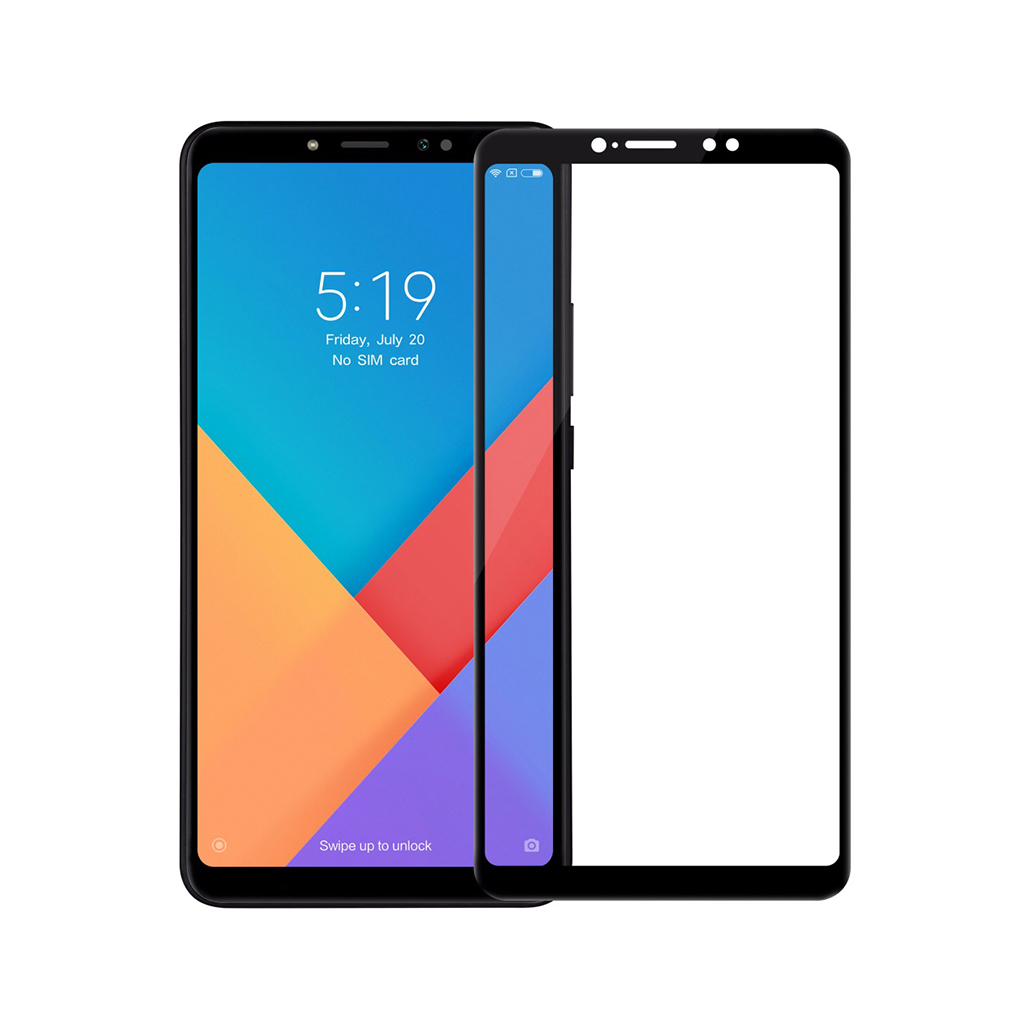 Скло захисне PowerPlant Full screen Xiaomi Mi Max 3, Black (GL605538) - зображення 1