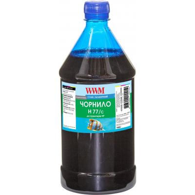 Чорнило WWM HP №177/85 1000г Cyan (H77/C-4) - зображення 1