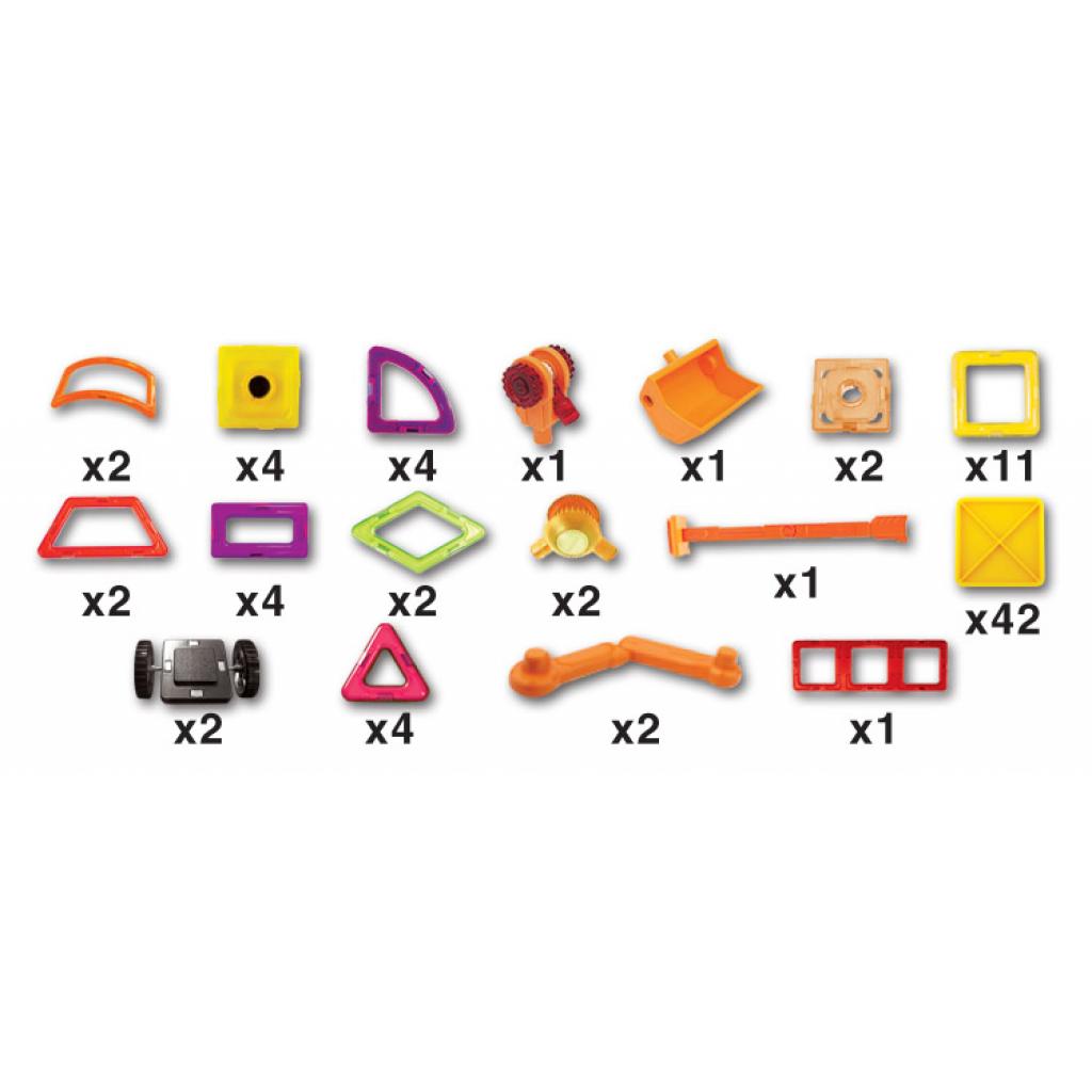 Конструктор Магнікон 87 деталей Plastic box (MK-87) - зображення 5