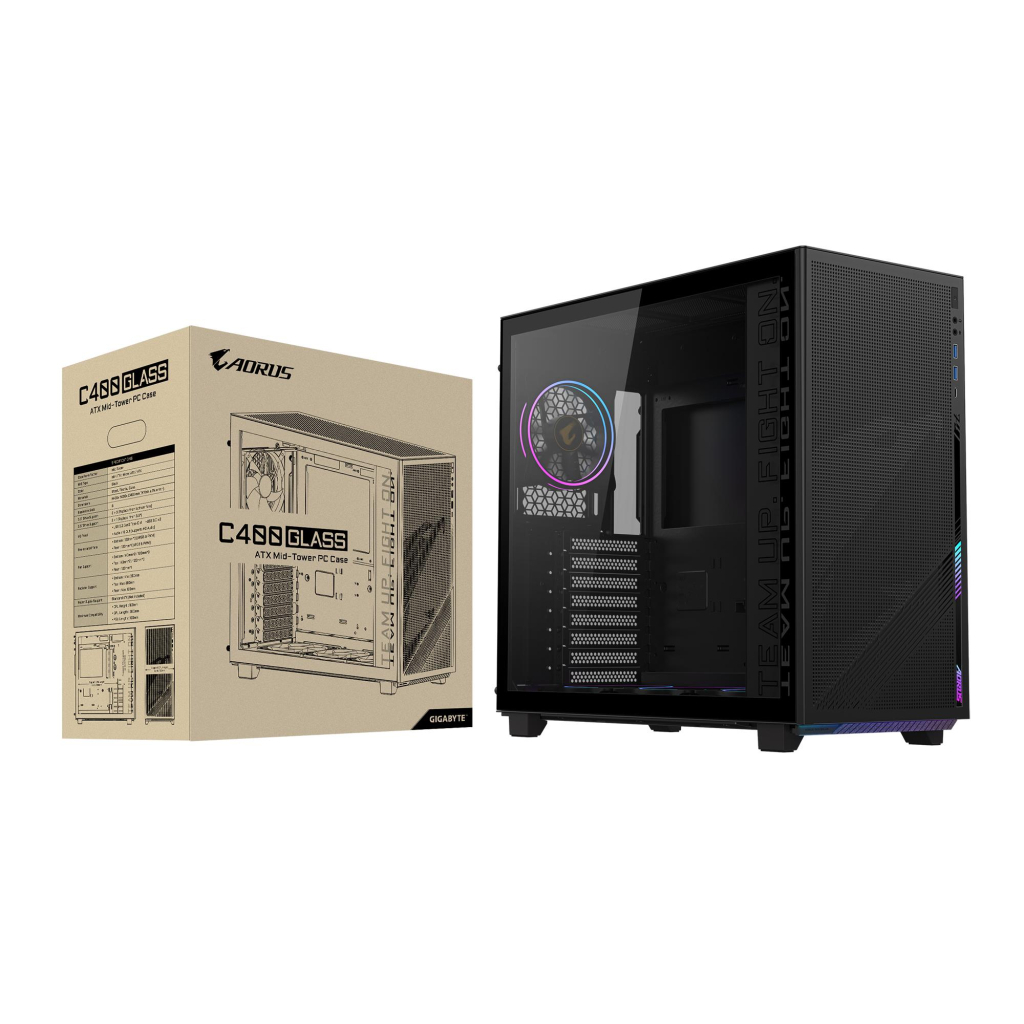 Корпус для ПК GIGABYTE GB-AC400G ST - зображення 9