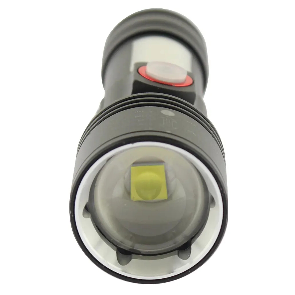 Ліхтар Quantum Adept 10W LED zoom +COB з USB (QM-FL1031) - зображення 4