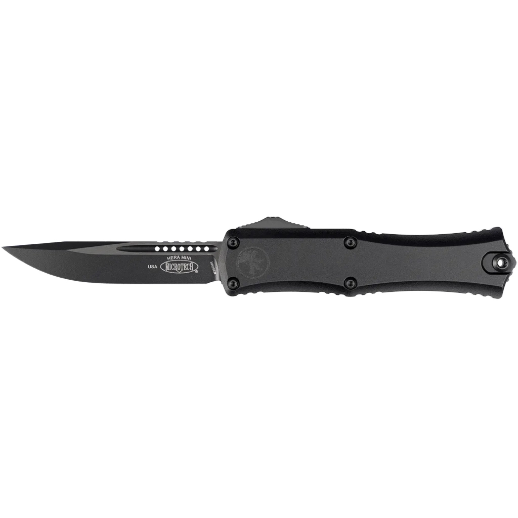Ніж Microtech Hera II Mini Drop Point Tactical Black (1703M-1T) - зображення 1