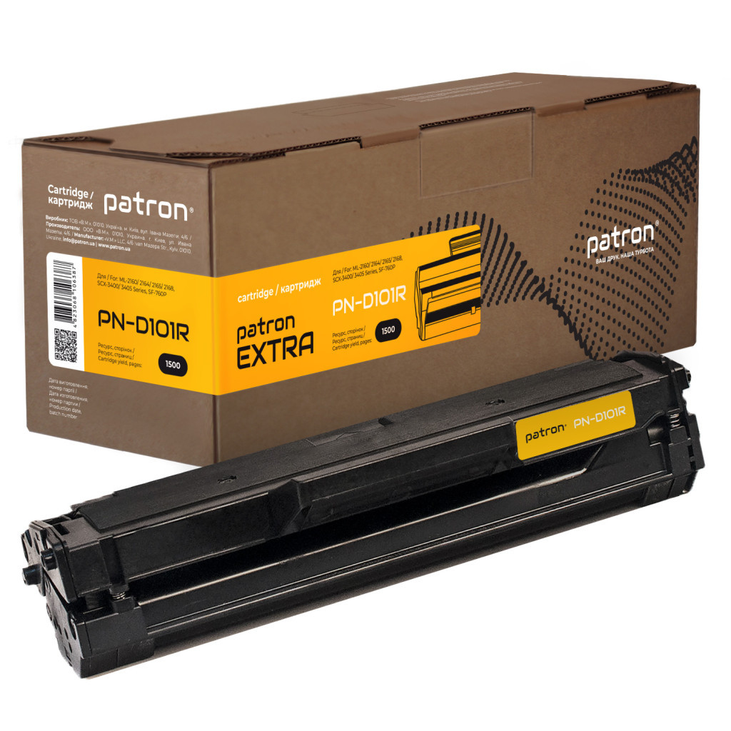 Картридж Patron SAMSUNG ML-2160 Extra /MLT-D101S (PN-D101R) - зображення 1