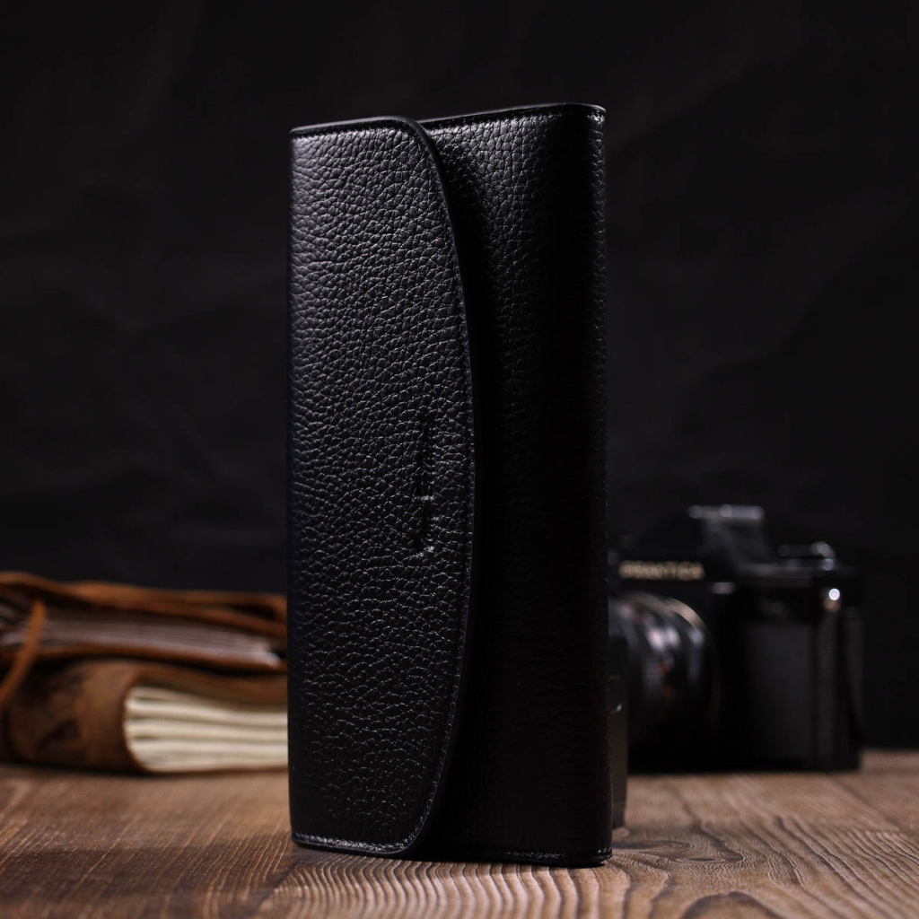 Гаманець Tony Bellucci З натуральної шкіри Чорний (21966) - зображення 8