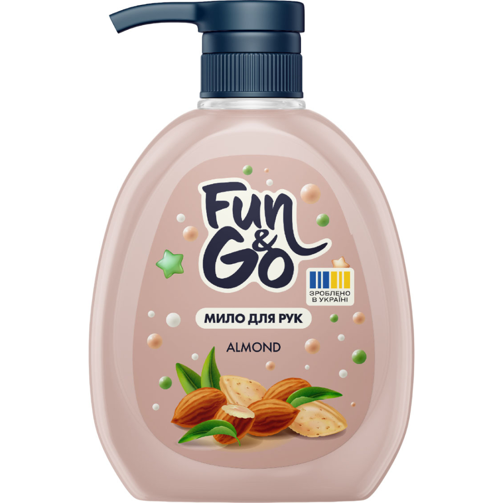 Рідке мило Fun&Go Almond 300 мл (4820204701772) - изображение 1