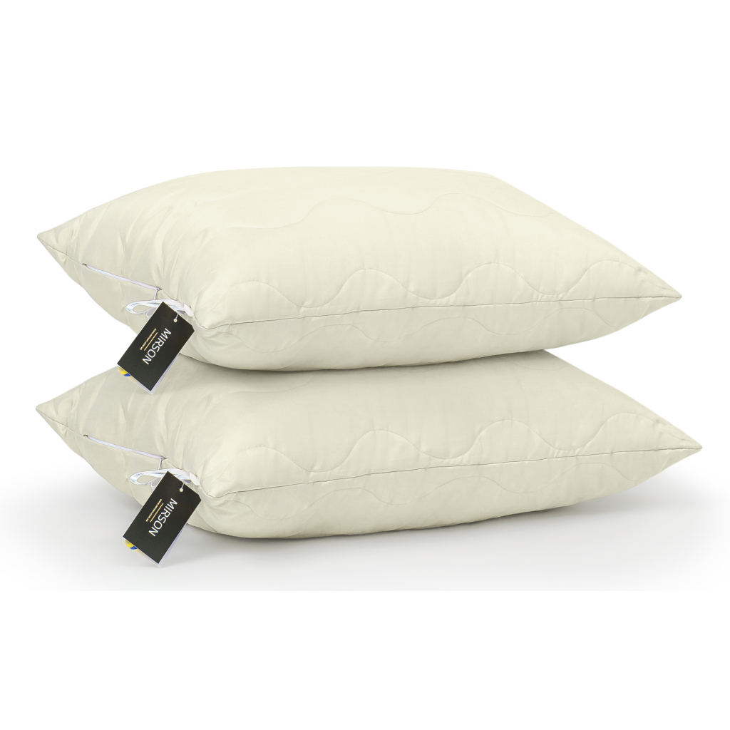 Ковдра MirSon Набір з тенсел всесезонний №1674 Eco Light Creamy Ковдра + п (2200002657785) - зображення 5