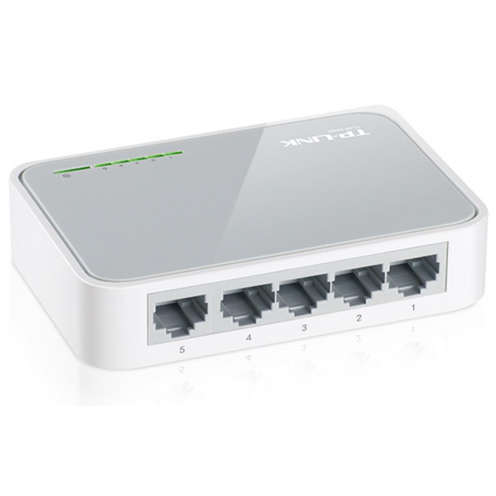 Комутатор мережевий TP-Link TL-SF1005D - изображение 4