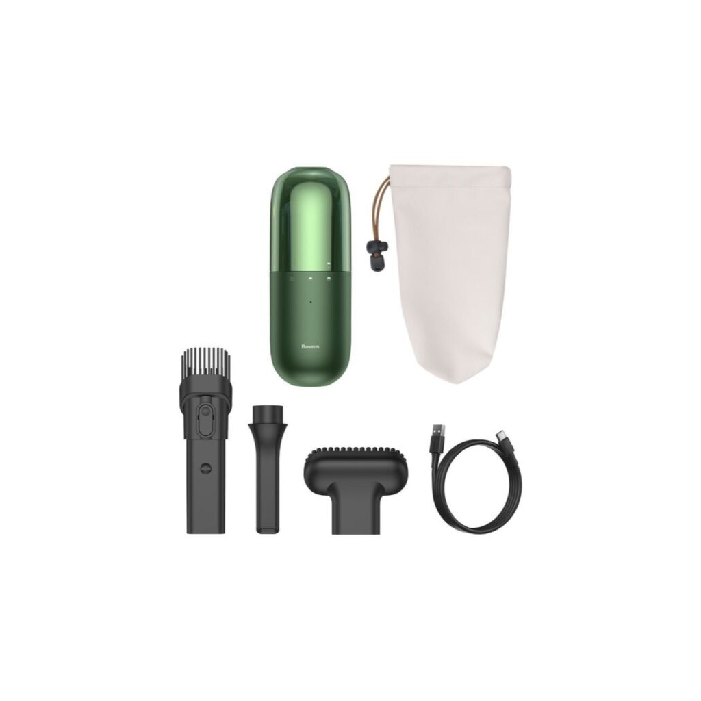 Пилосос Baseus C1 Green (CRXCQC1-06) - зображення 1