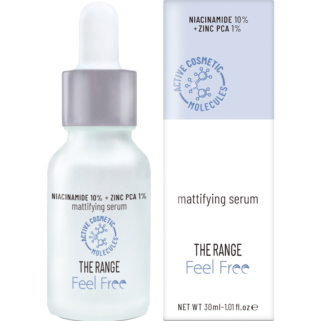 Сироватка для обличчя Feel Free Відновлювальна з ніацинамідом і цинком 30 мл (8437017754565) - зображення 2