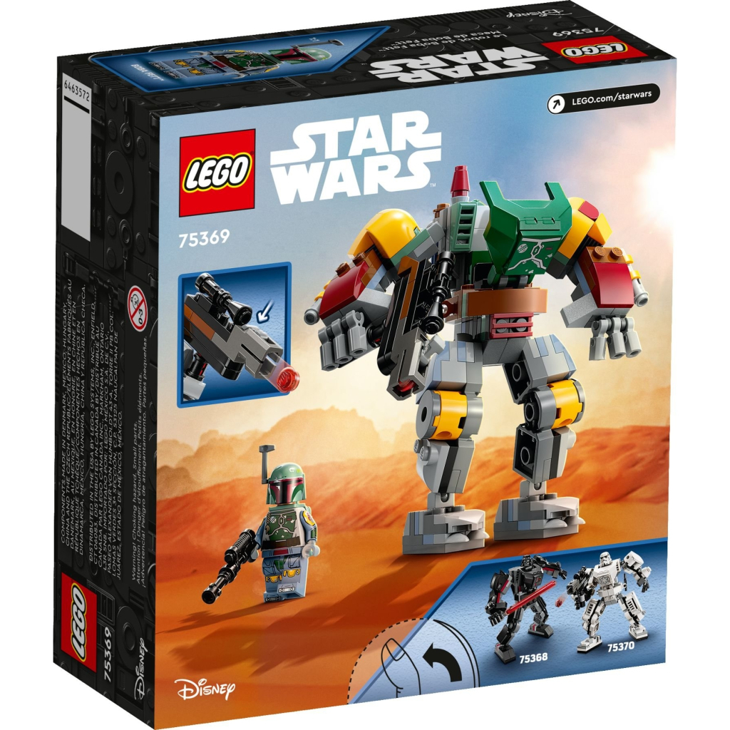 Конструктор LEGO Star Wars Робот Боба Фетта 155 деталей (75369) - зображення 5