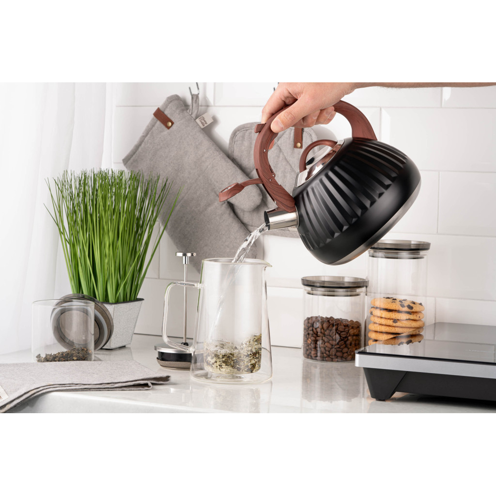 Чайник Ardesto Gemini 2.5 л Чорний (AR1958KS) - зображення 5