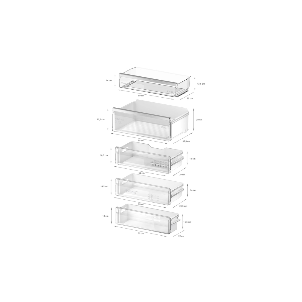 Холодильник Bosch KBN96ADD0 - зображення 7